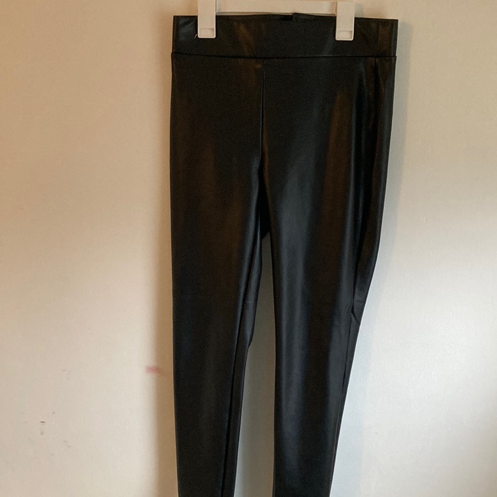 Leather leggings